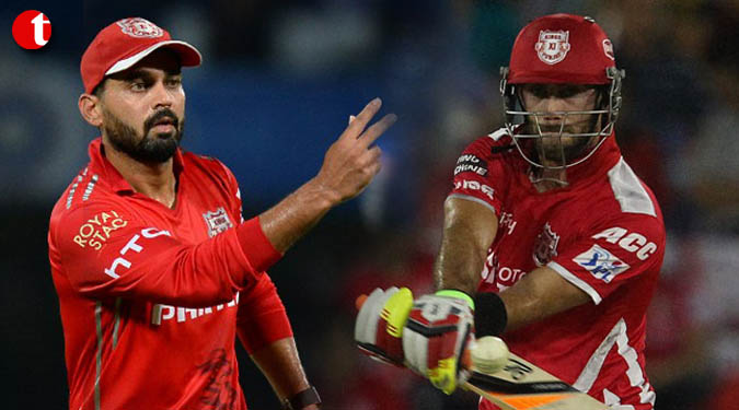 Maxwell replaces Murali Vijay as Kings XI Punjab skipper