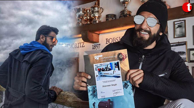 Ranveer Singh is a 'certified speedster'