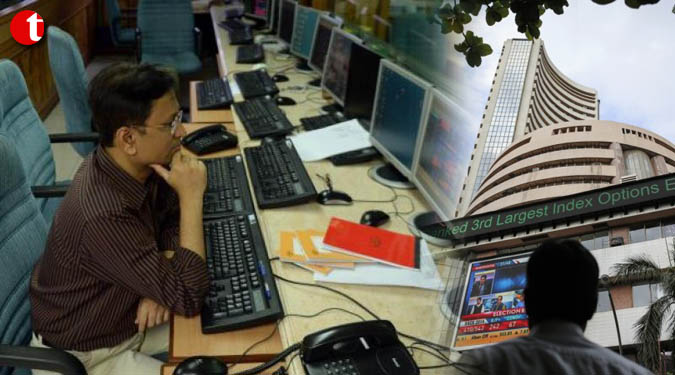 Sensex up 146 points on exit polls forecast
