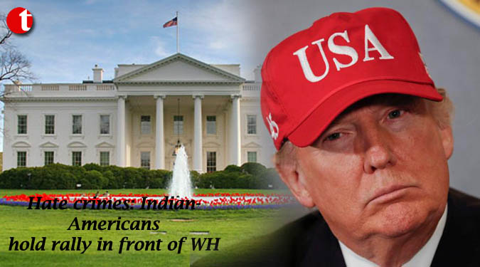 Hate crimes: Indian-Americans hold rally in front of WH