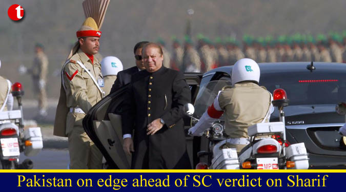 Pakistan on edge ahead of SC verdict on Sharif