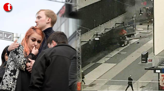Stockholm attack: Toll reaches 4; Sweden mourns loss of lives