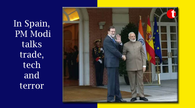 In Spain, PM Modi talks trade, tech and terror