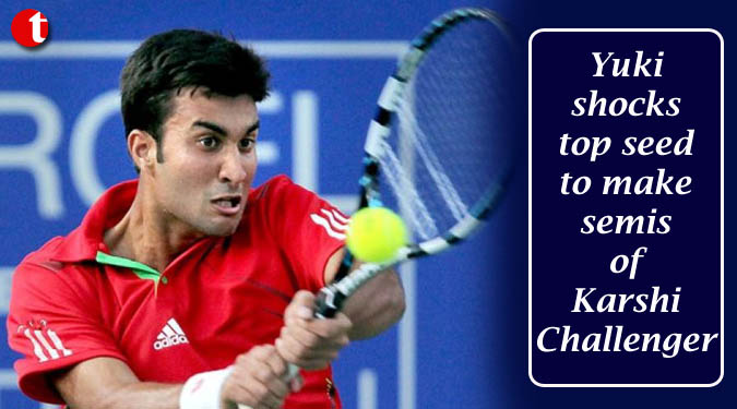 Yuki shocks top seed to make semis of Karshi Challenger