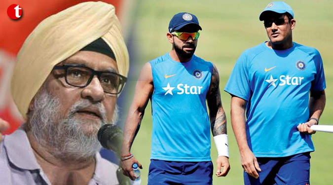Bedi feels “sorry” for Kumble, slams BCCI