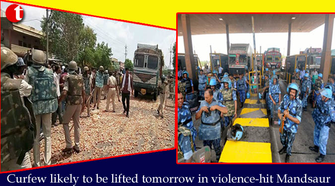 Curfew likely to be lifted tomorrow in violence-hit Mandsaur