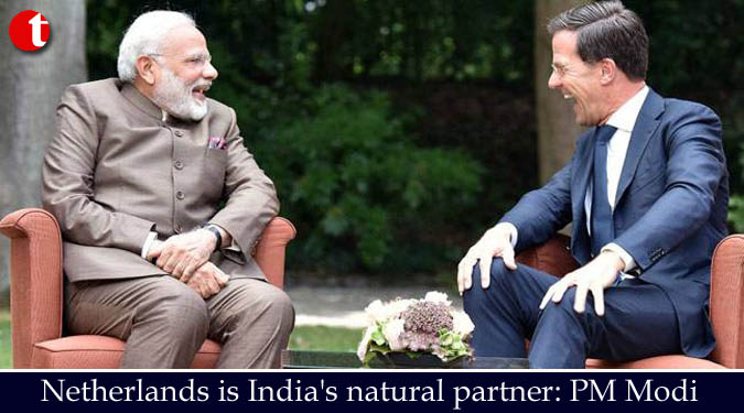 Netherlands is India’s natural partner: PM Modi