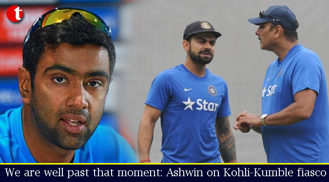 We are well past that moment: Ashwin on Kohli-Kumble fiasco
