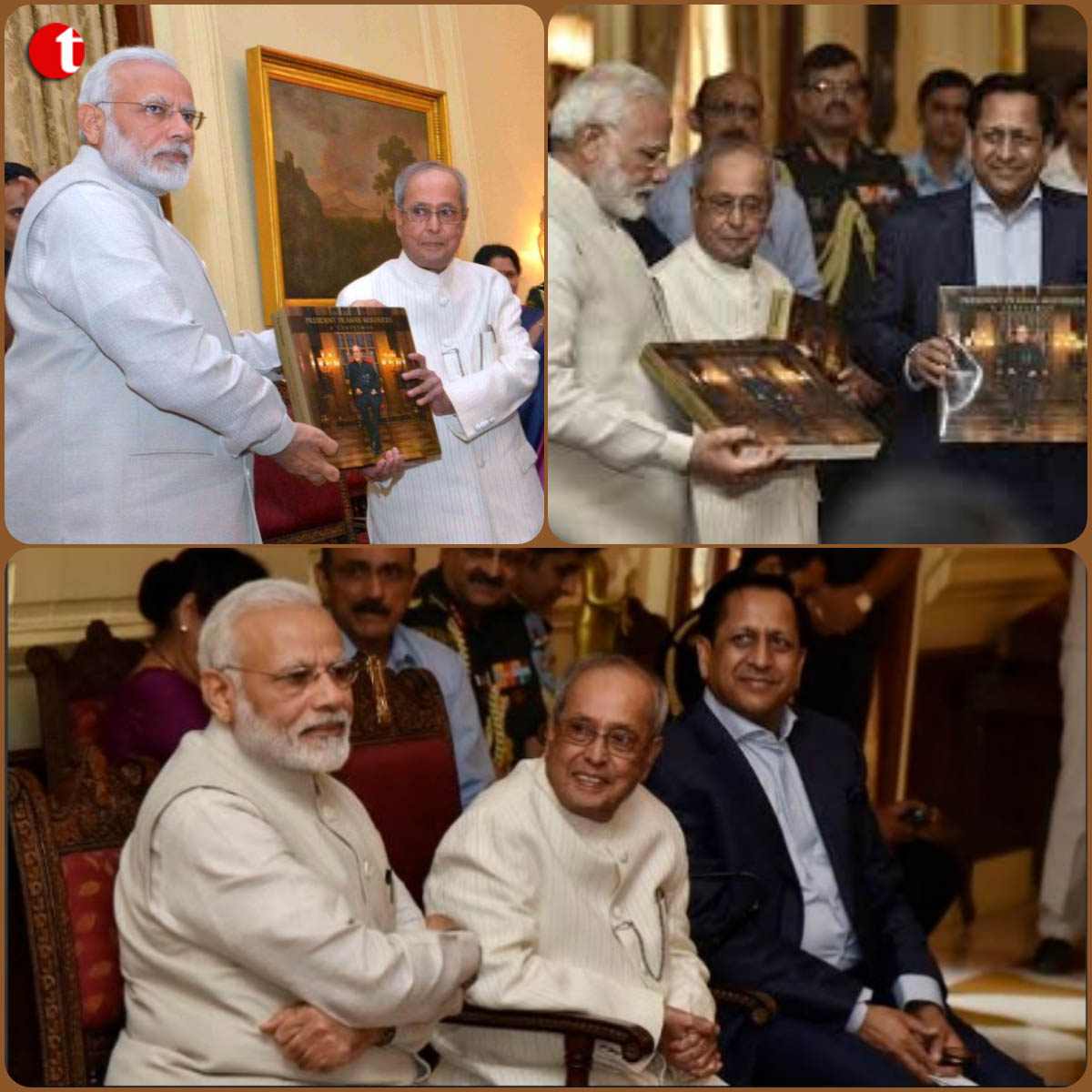 Pranab da held my hand and guided me like a father, says PM Modi