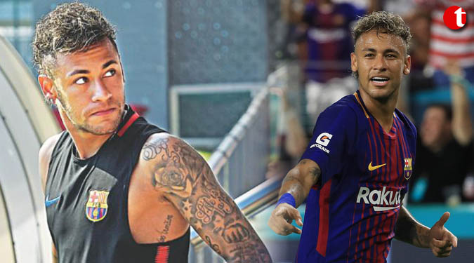 Neymar tells Barca teammates 'he is leaving'