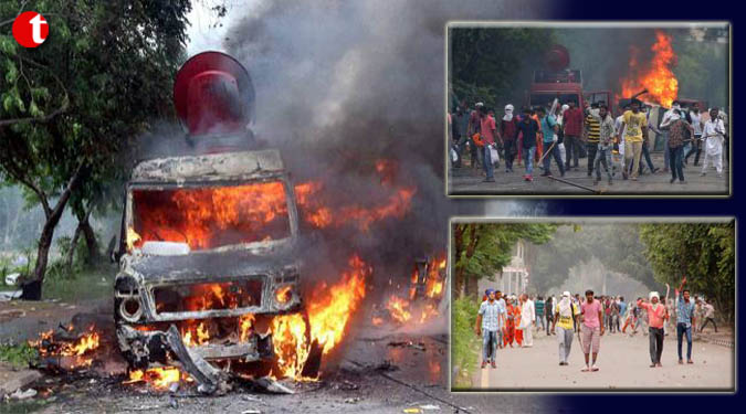 Uneasy calm prevails a day after mayhem in Panchkula, locals express, anger