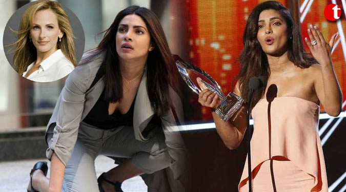 'Quantico' star Priyanka welcomes Marlee on board