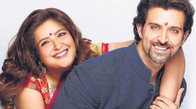 Hrithik Roshan proud of sister sunaina's transformation