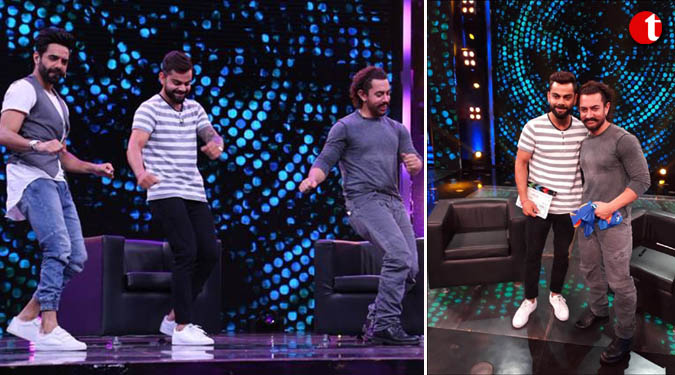 Virat wants to learn Rubik's Cube technique from Aamir