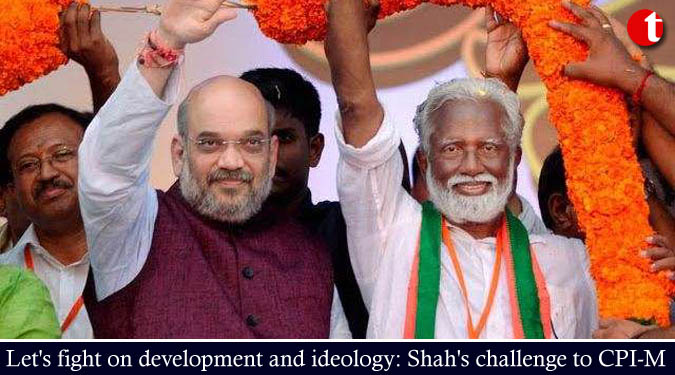 Let's fight on development and ideology: Shah's challenge to CPI-M