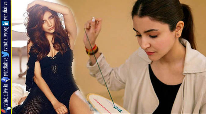 Anushka Sharma practices sewing skills for sui dhaaga