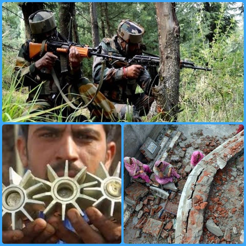 2 Civilians killed as Pakistan targets villages in Jammu