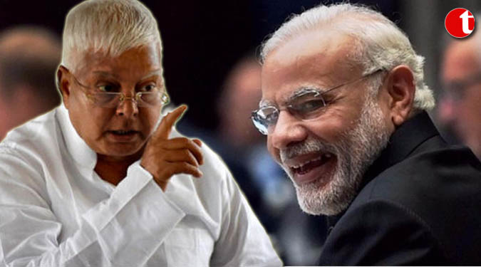India in ‘undeclared emergency’, constitution at risk: Lalu slams Modi govt.