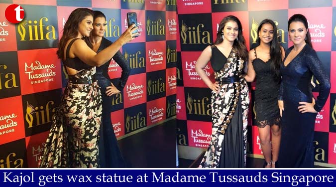 Kajol gets wax statue at Madame Tussauds Singapore