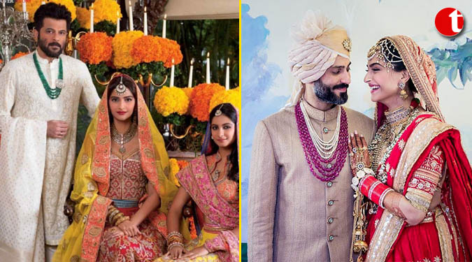 Radiant in red, Sonam Kapoor weds Anand Ahuja