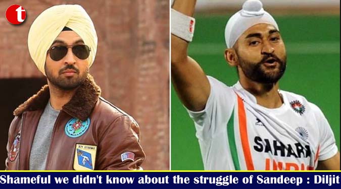 Shameful we didn't know about the struggle of Sandeep Singh: Diljit