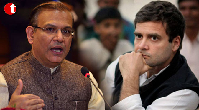 Jayant Sinha dares Rahul for debate on Ramgarh lynching case