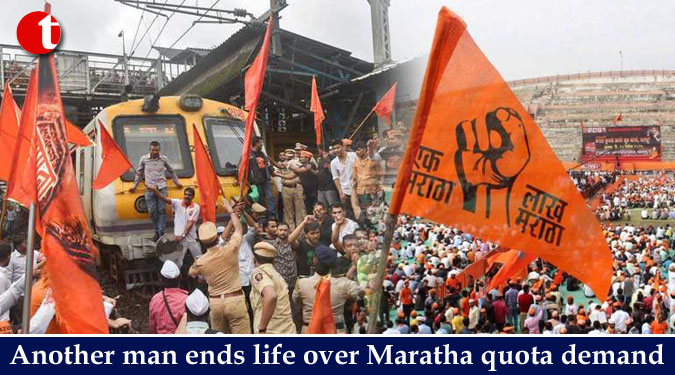 Another man ends life over Maratha quota demand