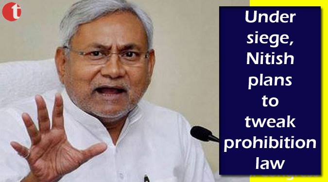 Under Siege, Nitish plans to tweak prohibition law