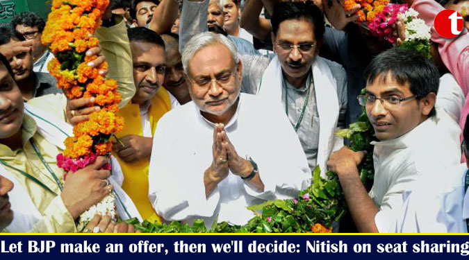Let BJP make an offer, then we’ll decide: Nitish on seat sharing