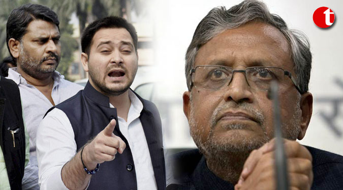 तेजस्वी ने सुशील मोदी से पूछा, ‘क्या आप डॉक्टर हैं’