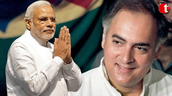 We remember his efforts towards nation, says PM Modi on Rajiv Gandhi birth Anniversary