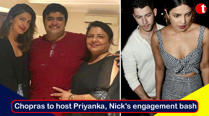 Chopras to host Priyanka, Nick's engagement bash