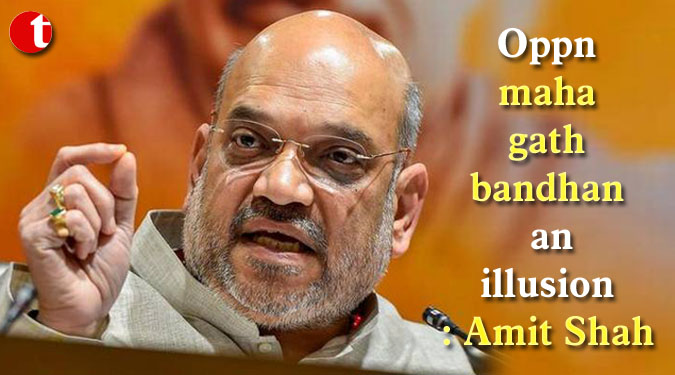 Oppn mahagathbandhan an illusion: Amit Shah
