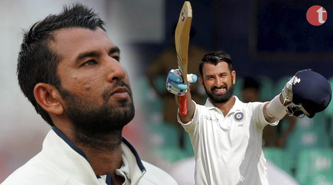 Tough pitch to score runs on, says centurion Pujara