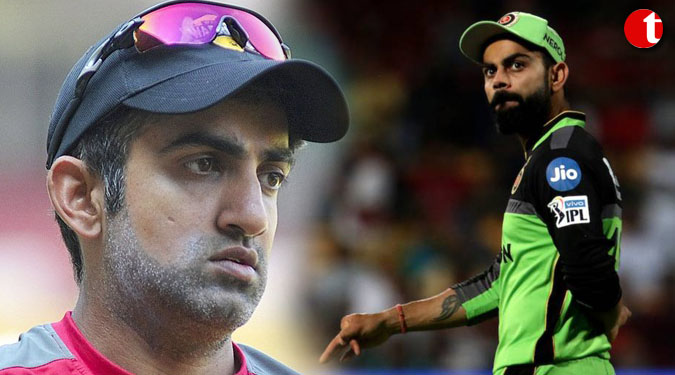 Former KKR Skipper Gambhir fires fresh salvo at captain Kohli