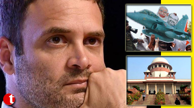 Rafale: Rahul Gandhi files reply in SC on contempt notice issued to him
