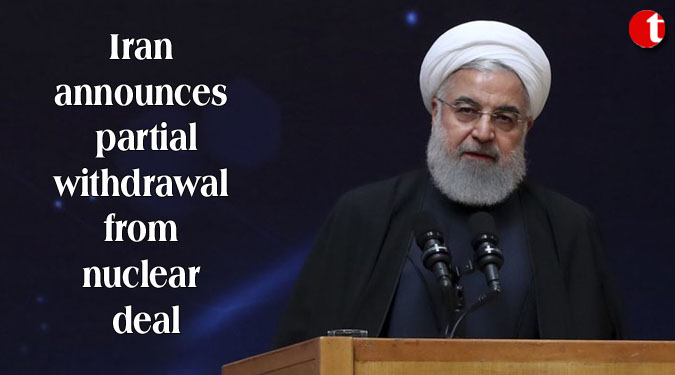 Iran announces partial withdrawal from nuclear deal