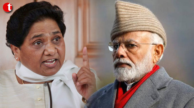 Mayawati hits back at PM, says BJP has realised it will not win polls