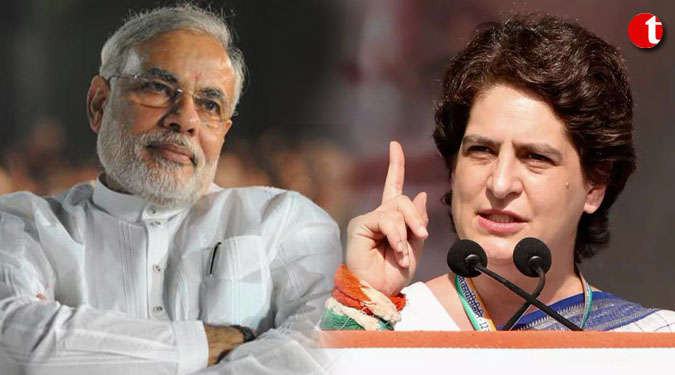 महाभारत का प्रसंग सुनाकर प्रियंका गांधी ने साधा प्रधानमंत्री मोदी पर निशाना