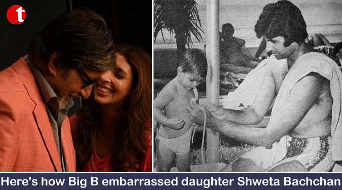Here's how Big B embarrassed daughter Shweta