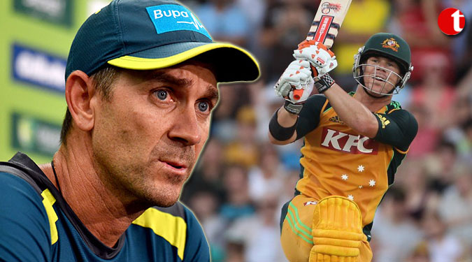 Warner will open if he is fully fit to play against Afghans: Langer