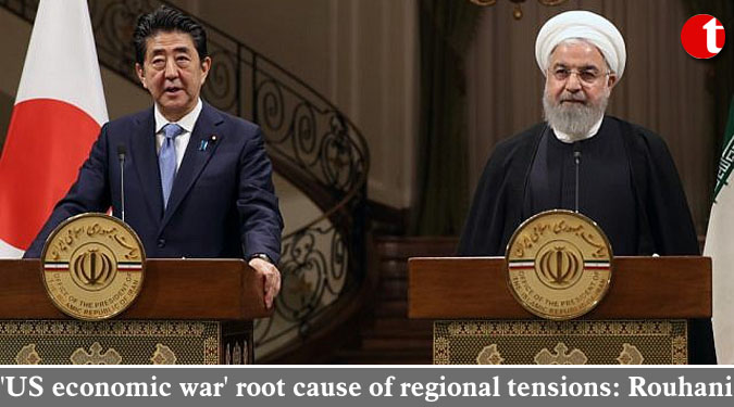 'US economic war' root cause of regional tensions: Rouhani