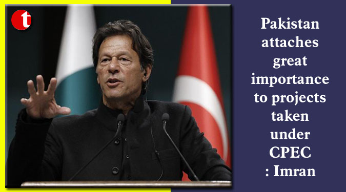 Pakistan attaches great importance to projects taken under CPEC: PM Imran