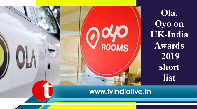 Ola, Oyo on UK-India Awards 2019 shortlist