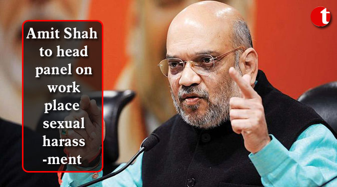 Amit Shah to head panel on workplace sexual harassment