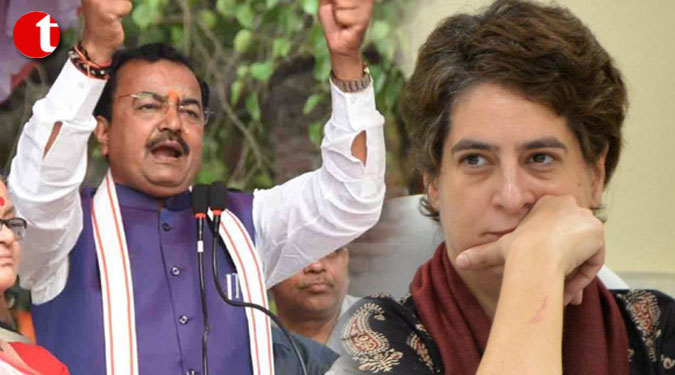 डिप्टी सीएम केपी मौर्या ने प्रियंका को बताया ट्विटर वाली नेता करार दिया
