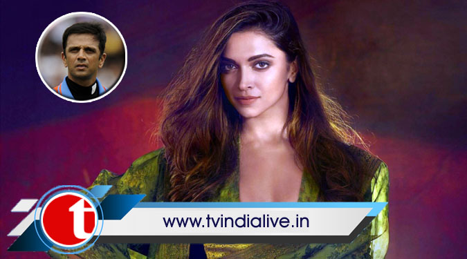 Rahul Dravid my all-time favourite cricketer: Deepika Padukone