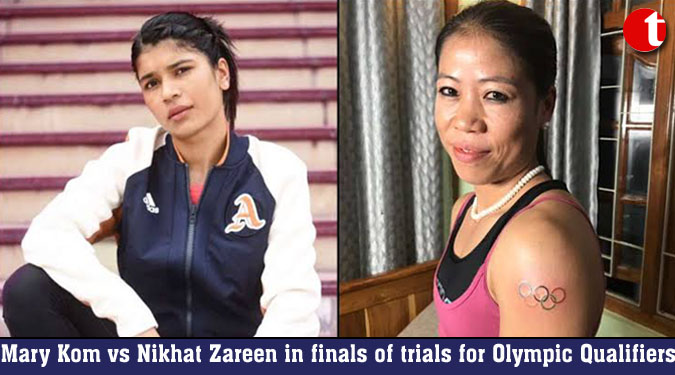 Mary Kom vs Nikhat Zareen in finals of trials for Olympic Qualifiers