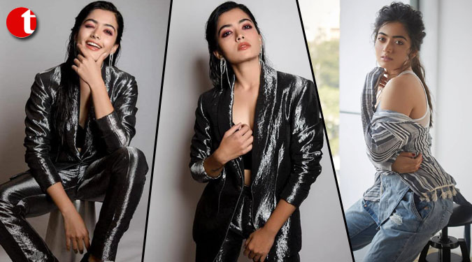 ''Singles anthem'' makes Rashmika Mandanna do the ''happy dance''