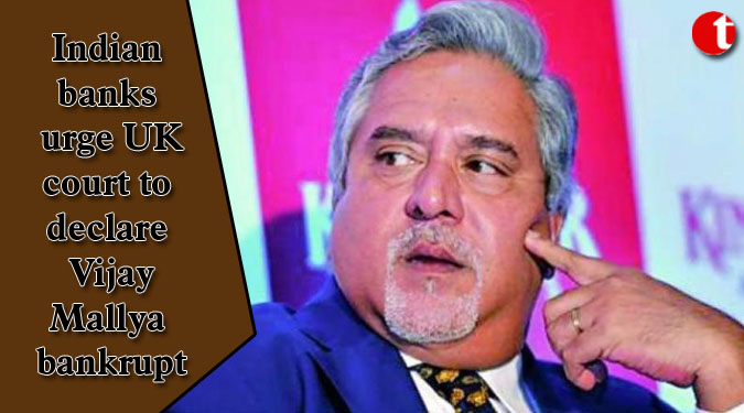 Indian banks urge UK court to declare Vijay Mallya bankrupt